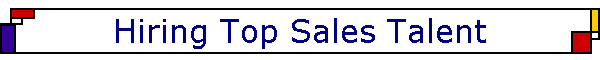 Hiring Top Sales Talent