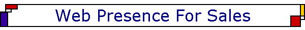 Web Presence For Sales